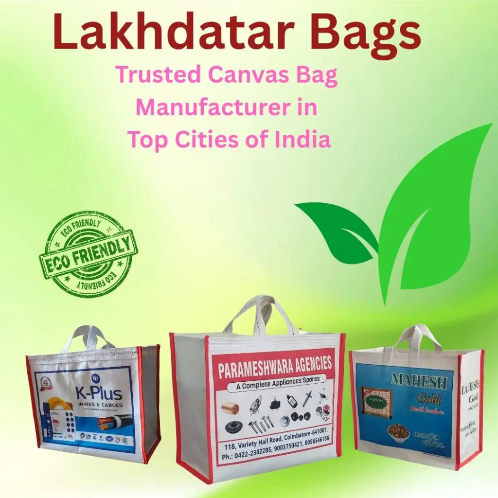 Canvas Bags Manufacturer in India