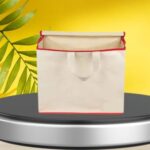 Three Round Canvas Bags